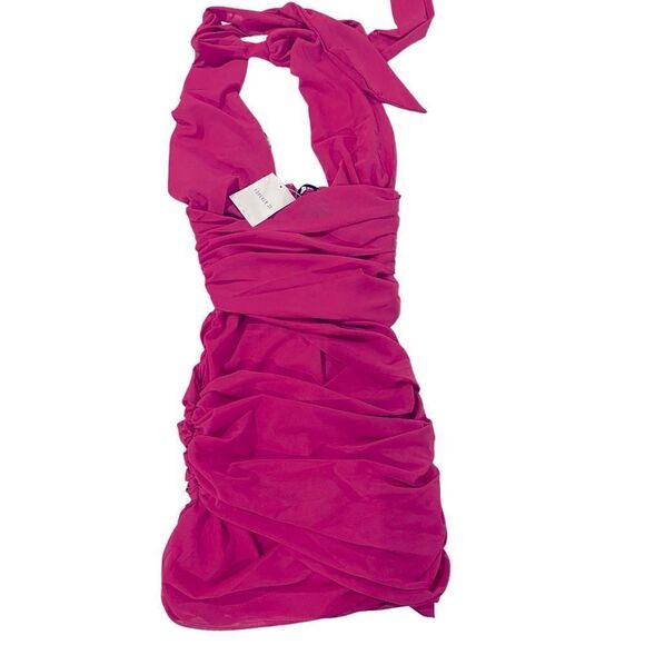 Forever 21 Crisscross Heather Mini Dress Pink Size Small (S) - Picture 4 of 9